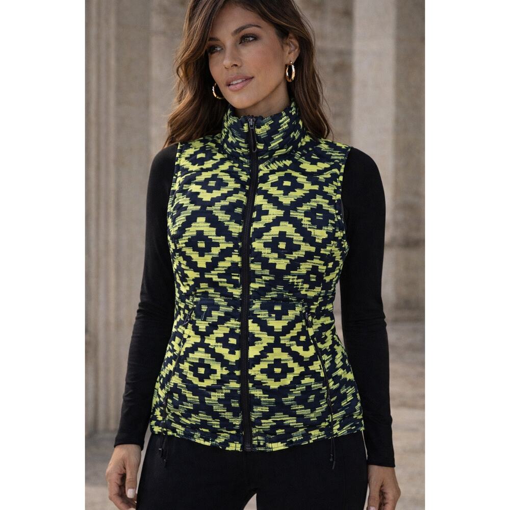 North Face Nuptse 2 Vest Puffer 700 Goose Down Cosmic Blue Outdoor Womens XS